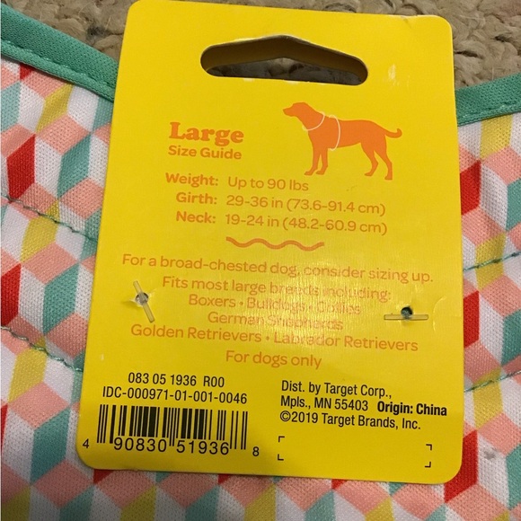 DOG HARNESS NWT SZ L ADJUSTABLE - Picture 3 of 3